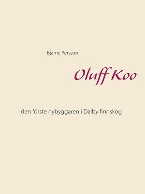 cover image of Oluff Koo
